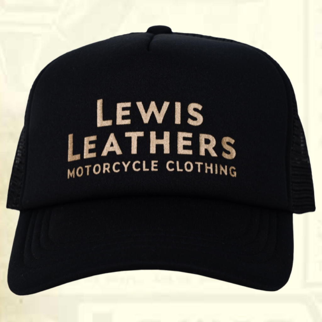 Lewis Leathers / MESH CAP (BK/BK)