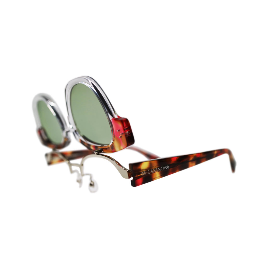 Mr. CASANOVA / CYBORG / Red Brown Demi To Clear / Green Smoke Le