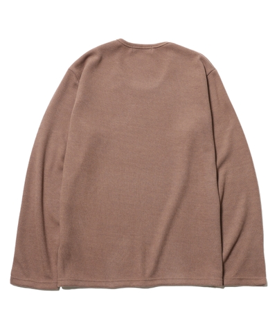 RG / BASIC U NECK KNIT LS (MOCA)