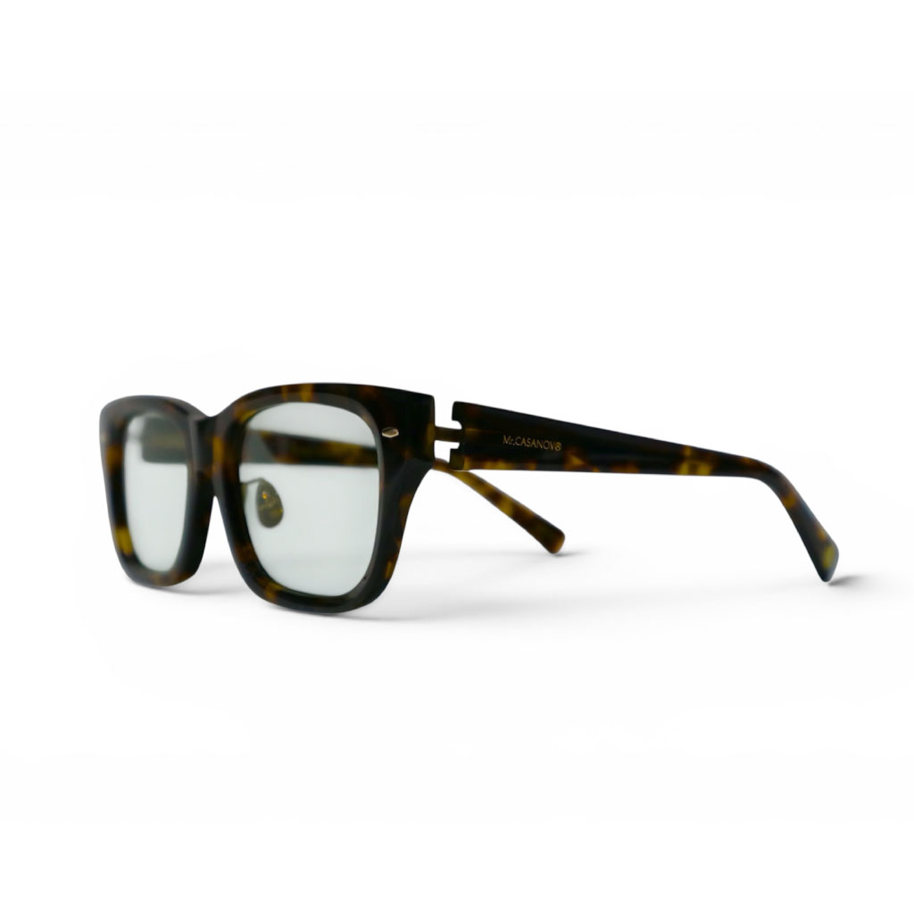 Mr. CASANOVA /JIMMY 3 Yellow Havana / Emerald Green Lens