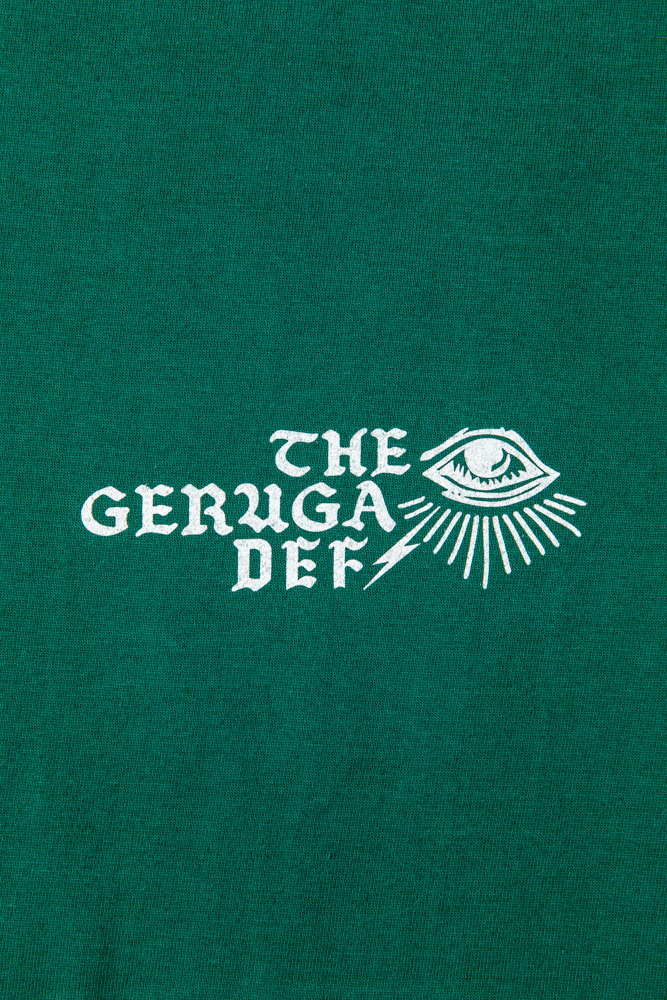 GERUGA / PRINT T-SHIRS -DEF- (IVY GREEN)