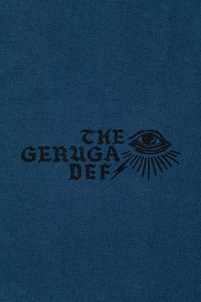 GERUGA / PRINT T-SHIRS -DEF- (SLATE BLUE)