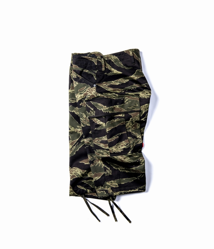 GERUGA / CARGO CAPRI PANTS -TIGER CAMO-