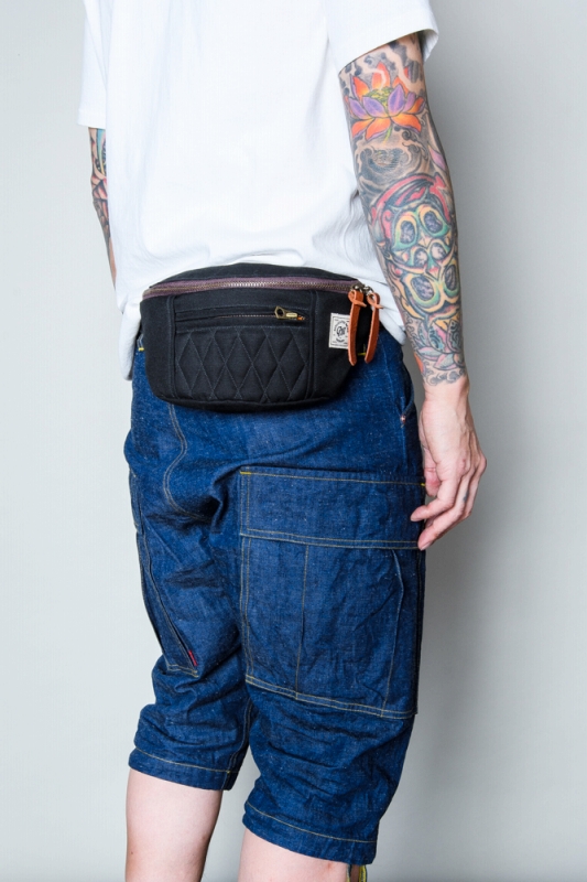GERUGA / SLING BAG TYPE-02 -PLAIN- (BK)