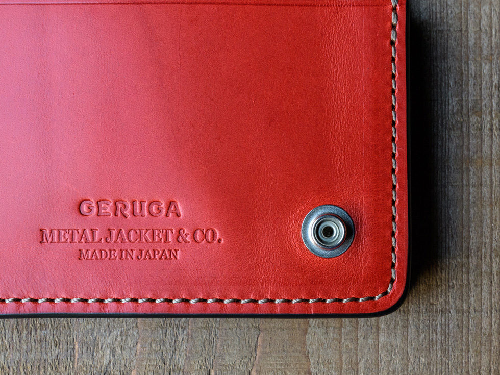 GERUGA / LEATHER CARD CASE (RED)