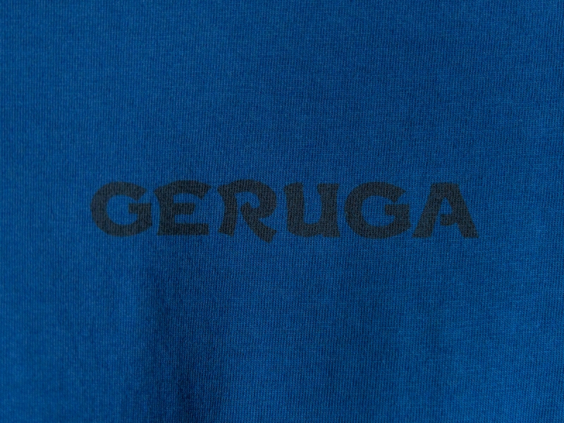 GERUGA / TANGUIS COTTON LONG-SLEEVE T-S -DRAGON- (DARK-BLUE)