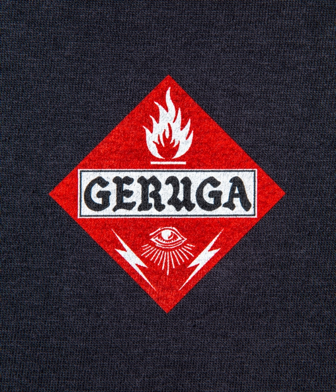 GERUGA / PRINT T-SHIRS -FIREBIRD- (LIGHT BK)