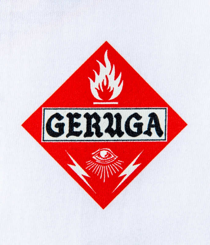 GERUGA / PRINT T-SHIRS -FIREBIRD- (WH)