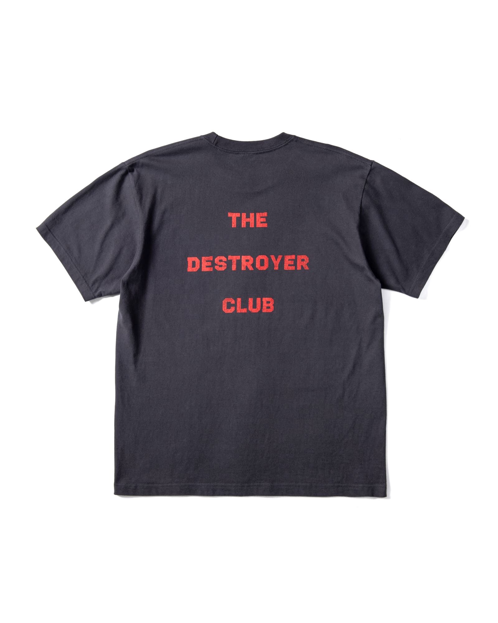 GERUGA / PRINT T-SHIRS- 牙-(LIGHT BK)