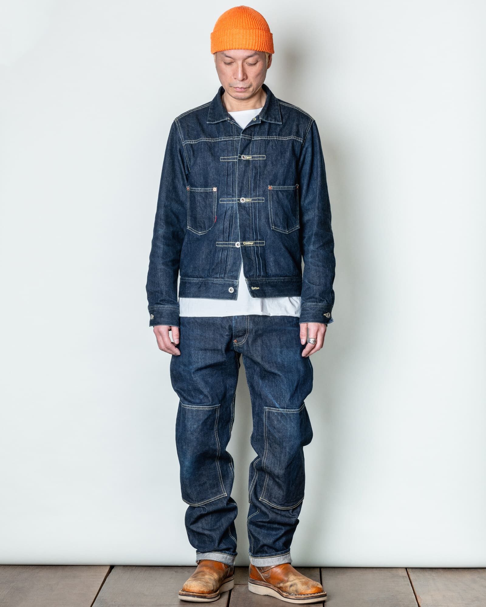 GERUGA / DENIM JUMPER - (INDIGO)