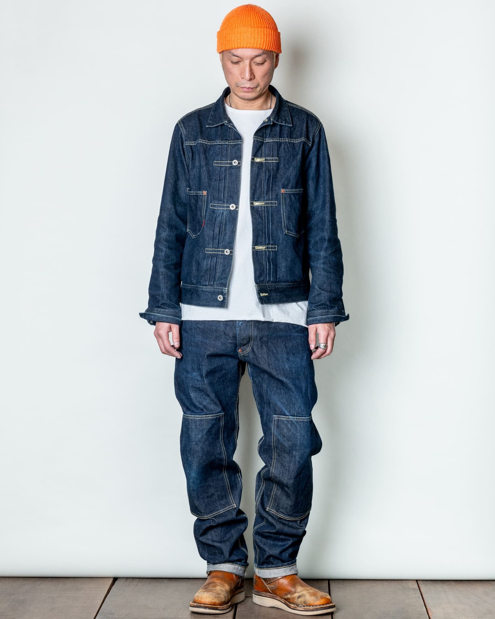 GERUGA / DENIM JUMPER - (INDIGO)
