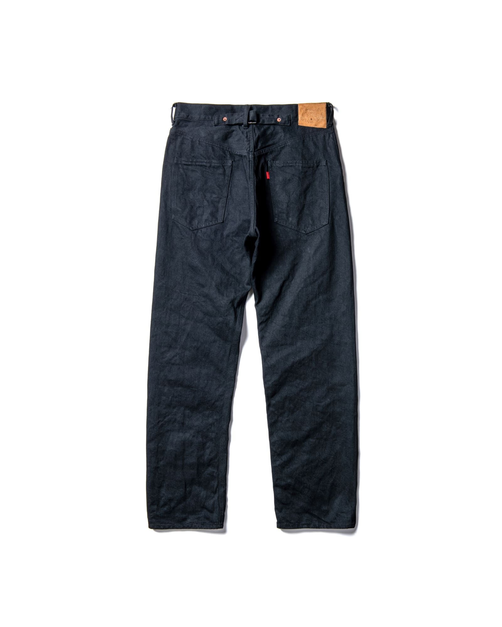 GERUGA / LOOSE FIT DENIM PANTS ＜14oz＞ (BK×BK)