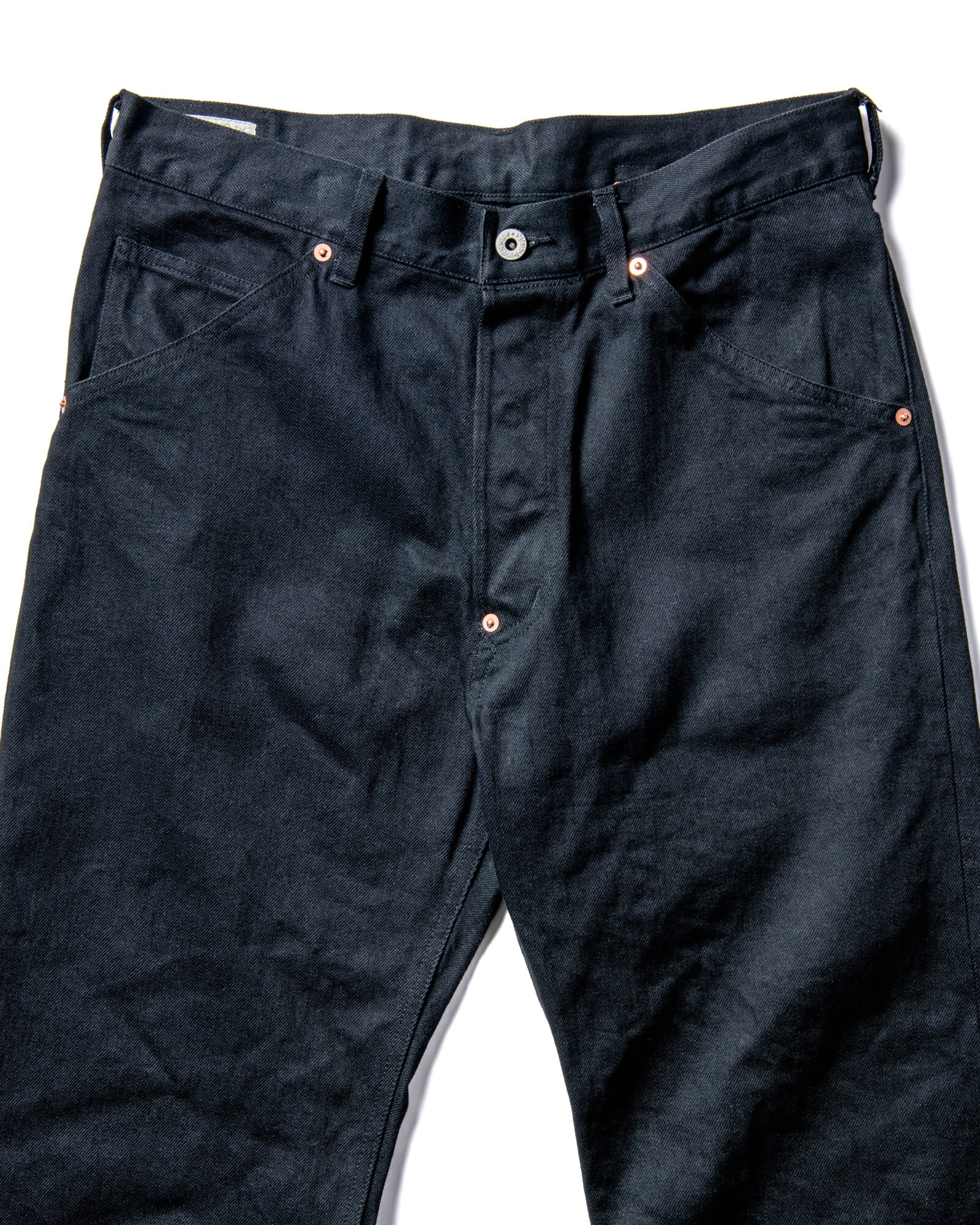 GERUGA / LOOSE FIT DENIM PANTS ＜14oz＞ (BK×BK)
