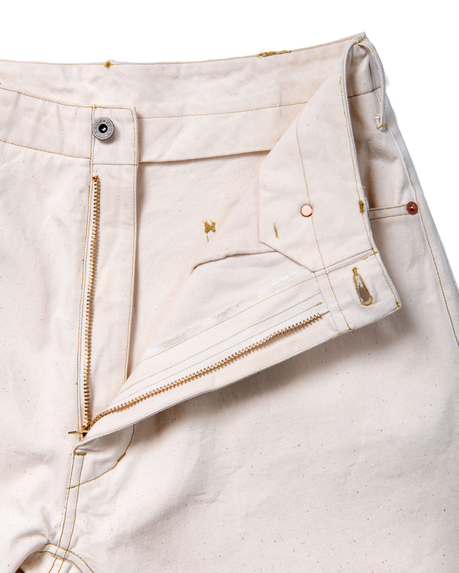 GERUGA / WIDE PANTS＜11oz DENIM＞(ECRU)