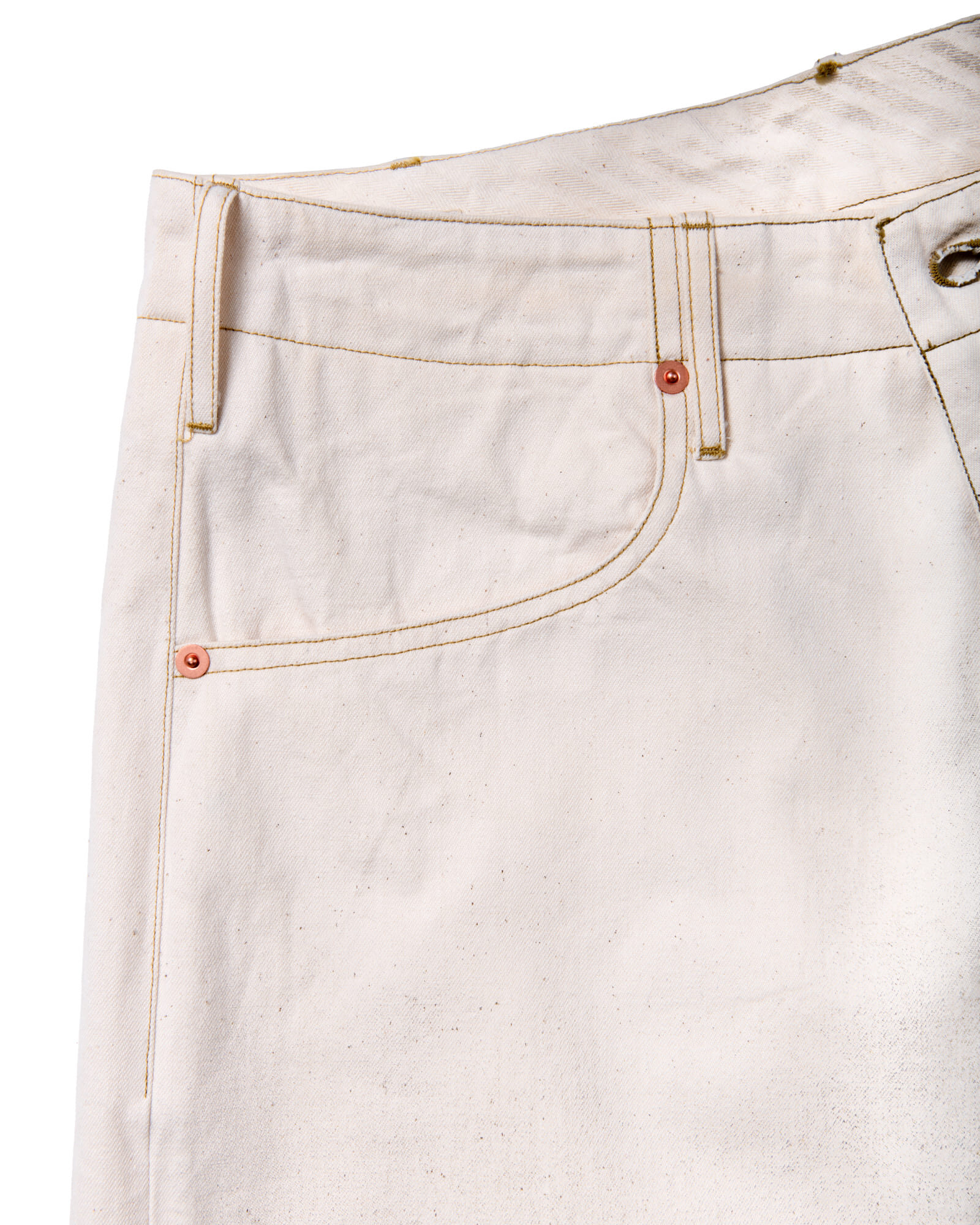 GERUGA / WIDE PANTS＜11oz DENIM＞(ECRU)