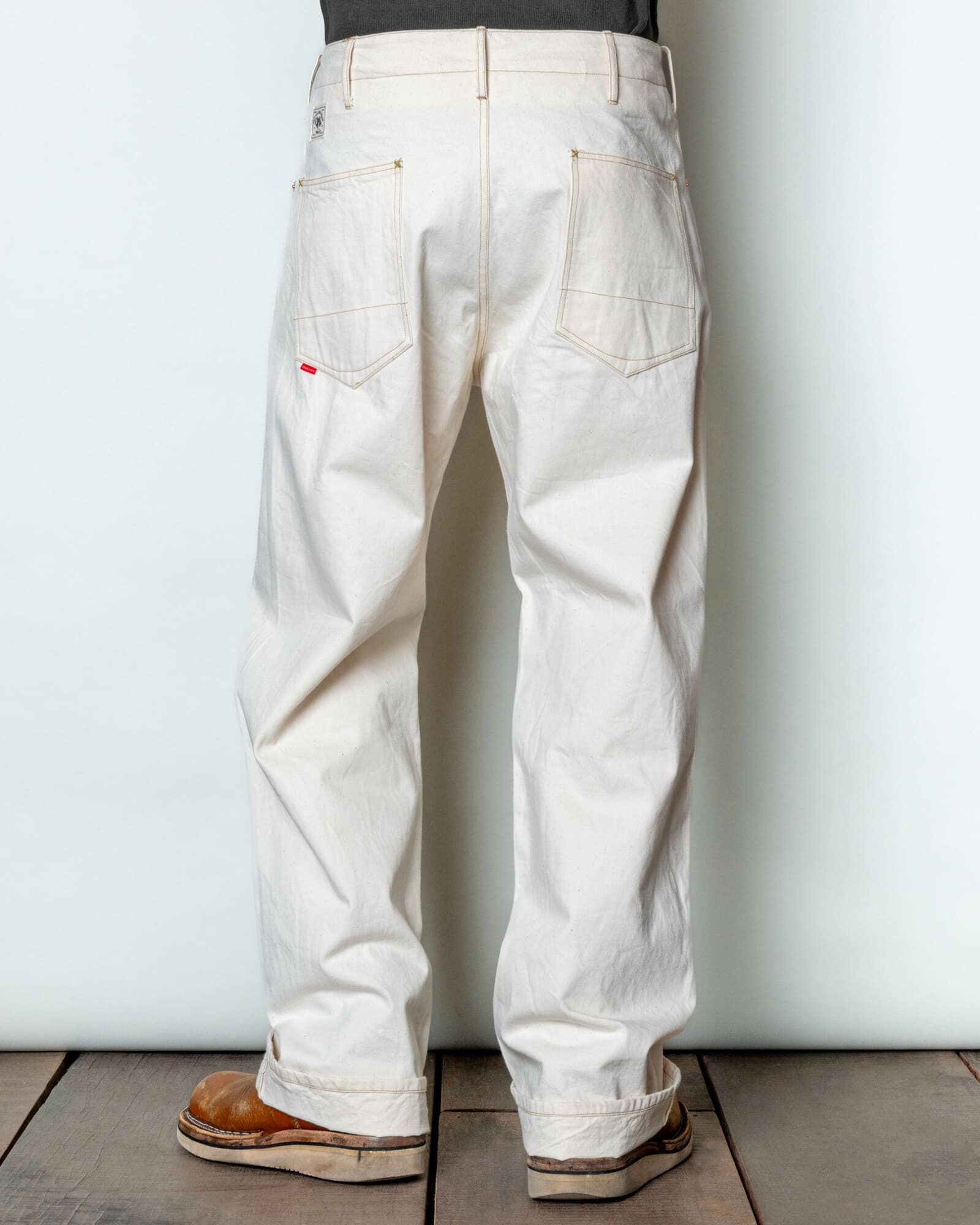 GERUGA / WIDE PANTS＜11oz DENIM＞(ECRU)