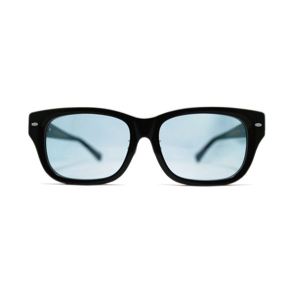 Mr. CASANOVA /JIMMY2 / BlackxSilver / Light Blue Lens