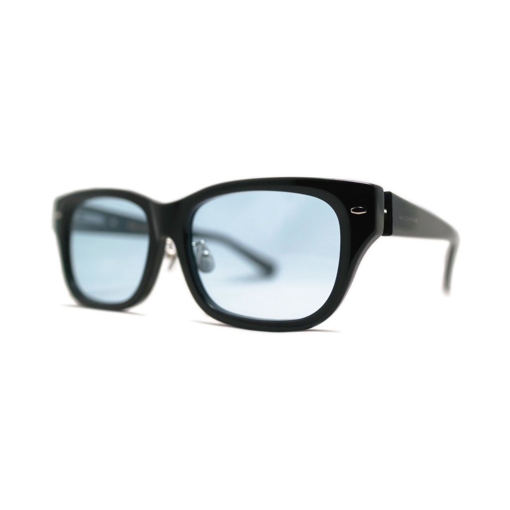 Mr. CASANOVA /JIMMY2 / BlackxSilver / Light Blue Lens