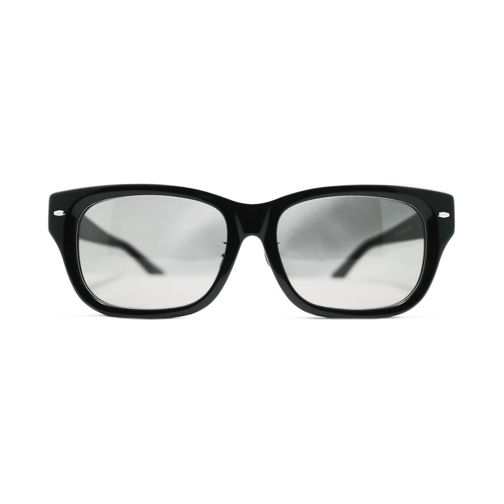 Mr. CASANOVA /JIMMY 2 /Black×Silver / Light Gray Lens