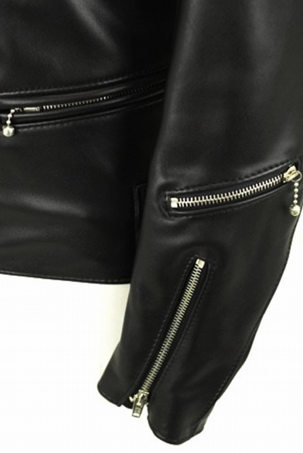 Lewis Leathers / #402T /TIGHT FIT 402LIGHTNING COW HIDE (BK) - ウインドウを閉じる
