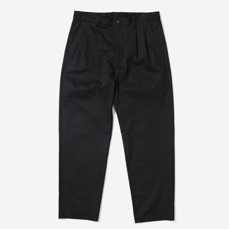 LOST CONTROL / 2TUCK CHINO TROUSERS (BK) [17131] - 24,200円