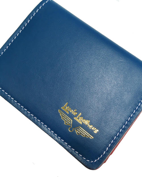 Lewis Leathers / CARD CASE (BLUE)