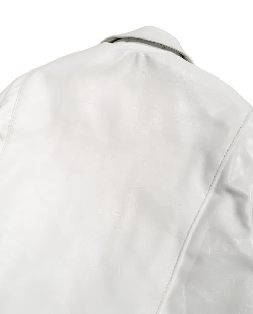 Lewis Leathers / #441T / TIGHT FIT CYCLONE HORSE HIDE (WHITE) - ウインドウを閉じる