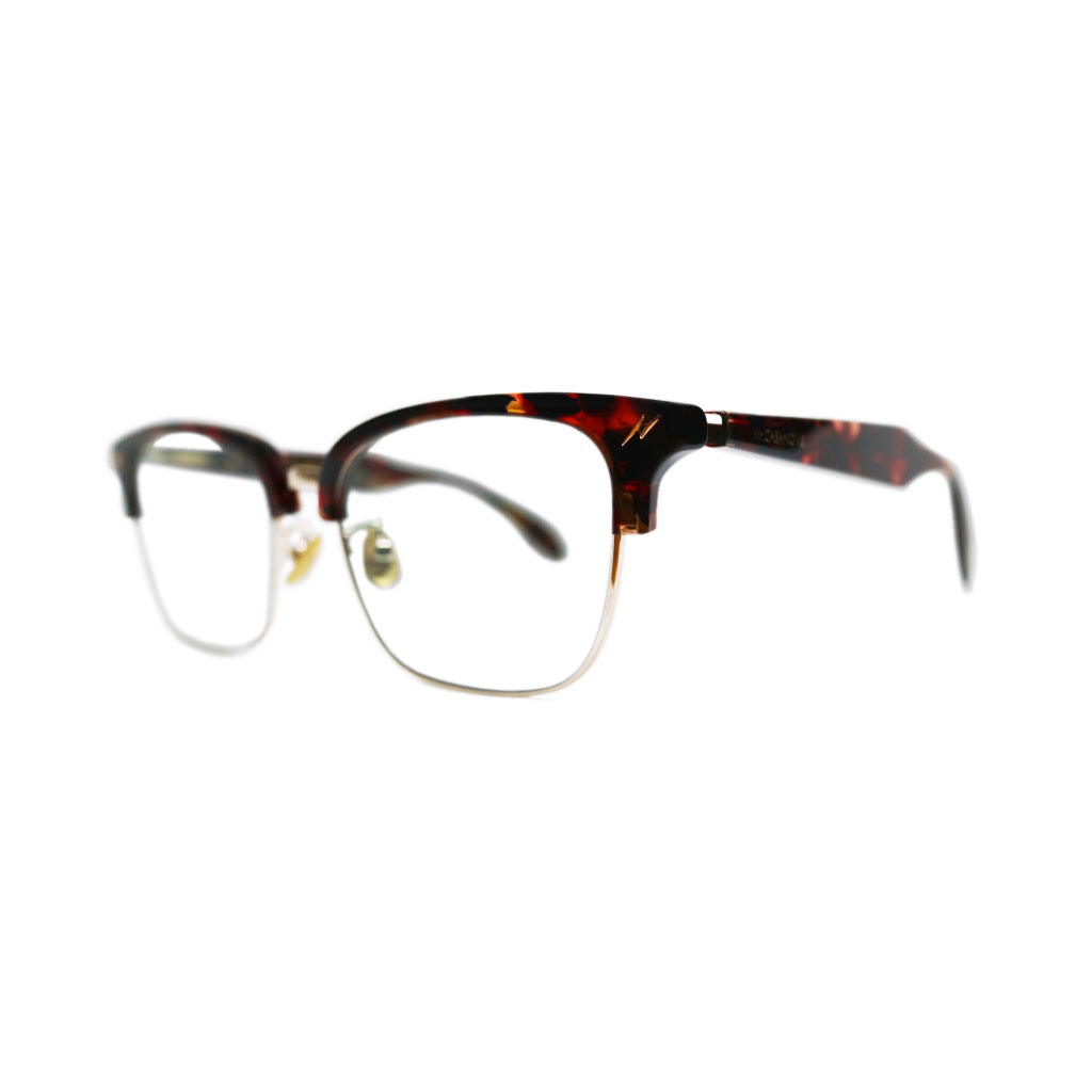 Mr. CASANOVA /STOMP4 / Red Brown Demi×Gold / Clear Lens