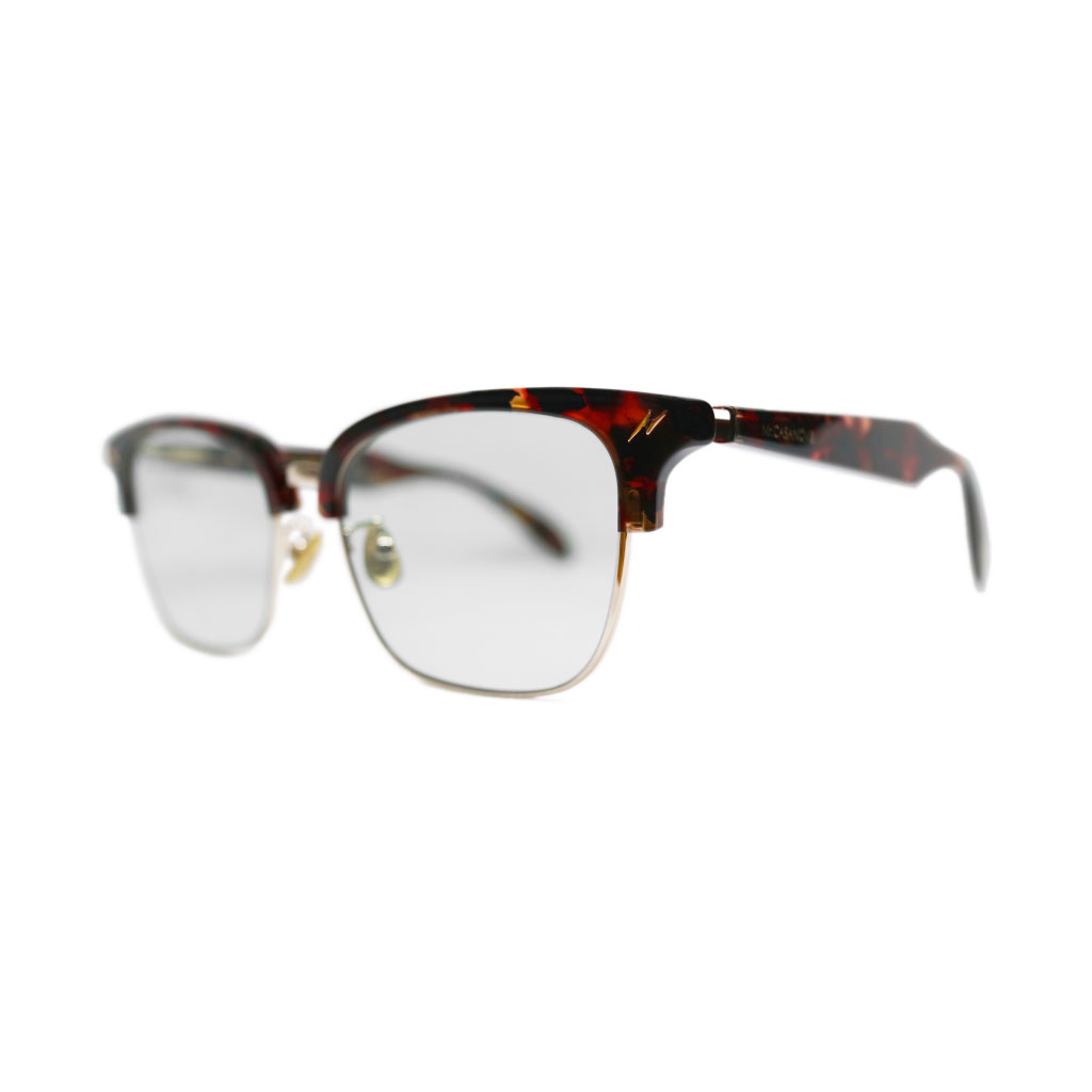Mr. CASANOVA /STOMP4 /Red Brown Demi×Gold / Light Gray Lens