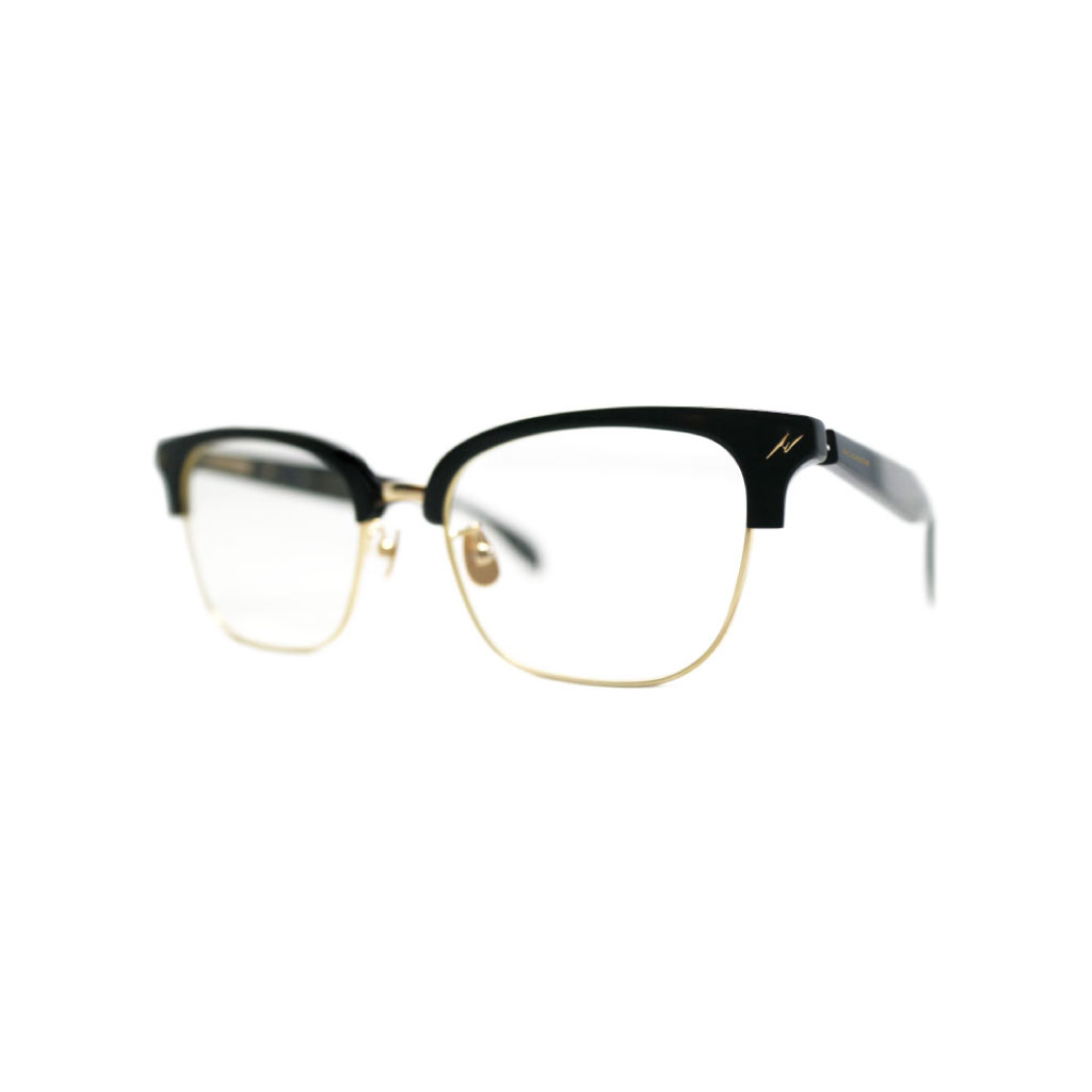 Mr. CASANOVA /STOMP4 / Black×Gold / Clear Lens