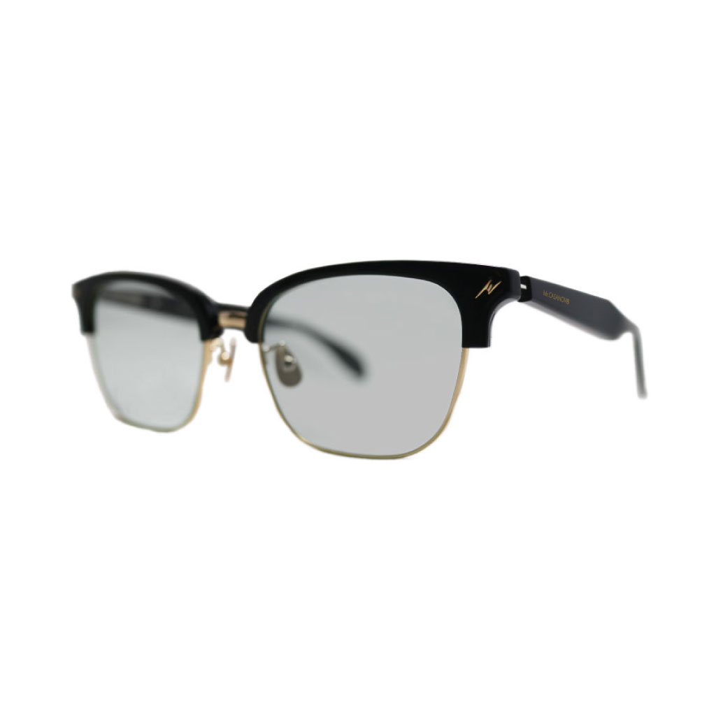 Mr. CASANOVA /STOMP4 / Black×Gold /Light Gray Lens