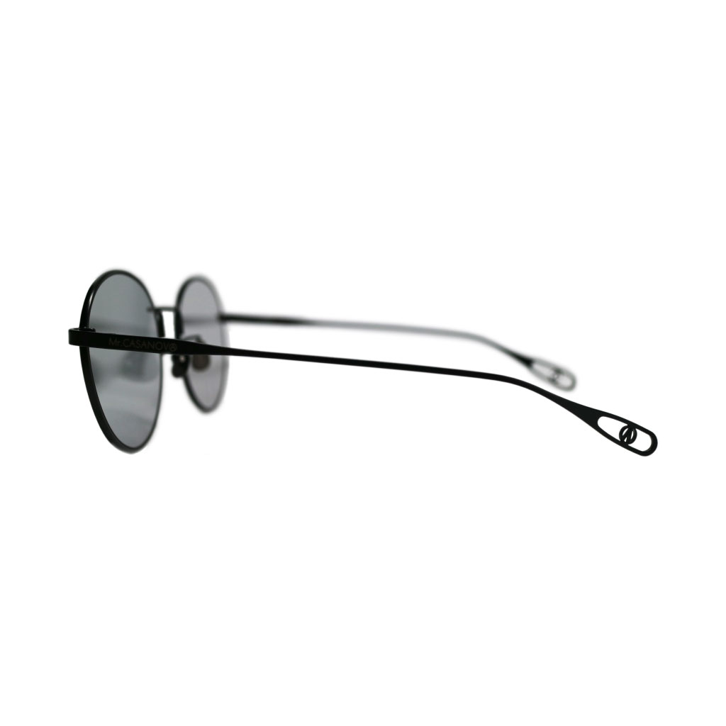 Mr. CASANOVA / TERRY (Matte Black / Light Gray Lens) - ウインドウを閉じる