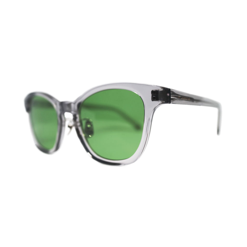 Mr. CASANOVA / WELLER / Clear Gray / Green Smoke Lens